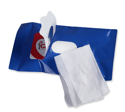 Wet tissue packet