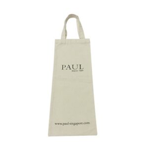 Canvas wine bag