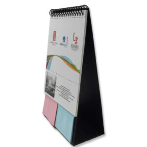 Calendar with memo pad