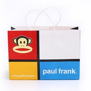 Twisted handle bag