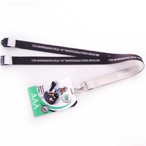 Lanyard with pvc card