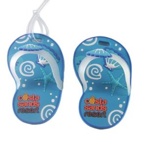 Slipper luggage tag