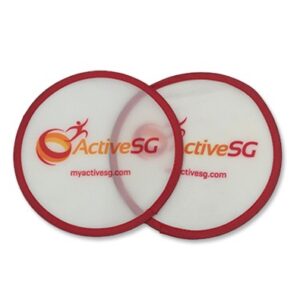Polyester frisbee