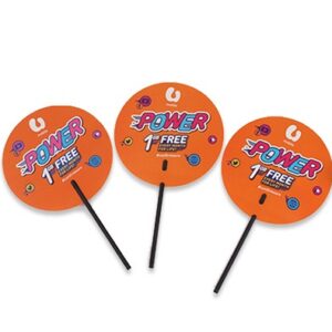 Long handle fan