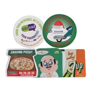 Advertising fridge magnet