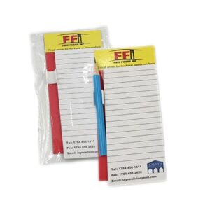 Memopad fridge magnet