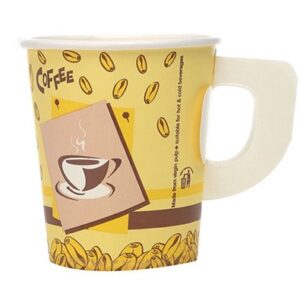 Handle paper cup