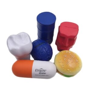 Unique shaped stress ball