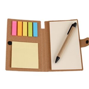 Memo pad with pen