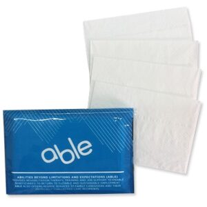 Wallet tissue packet (glossy laminated)