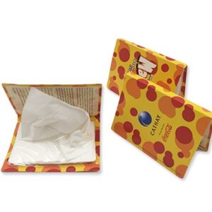 Cardboard tissue packet
