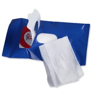 Wet tissue packet