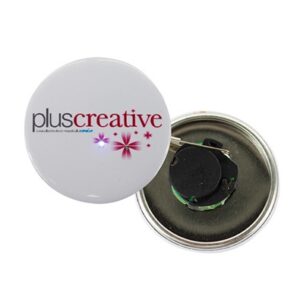 Flashing button badge