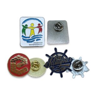 Enamel collar pin