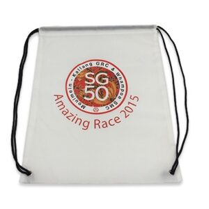 Polyester drawstring backpack