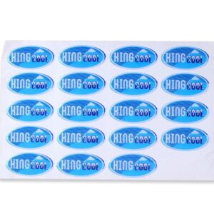 Epoxy sticker