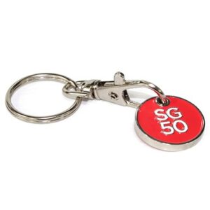 Metal keychain
