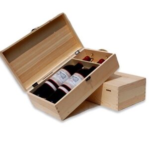 Wooden wine box