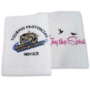 Embroidery cotton towel