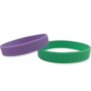 Debossed wristband