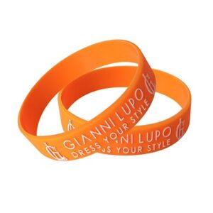 Embossed+Printed wristband