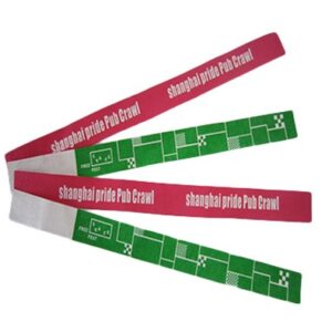 Paper wristband