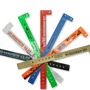PVC wrist tag