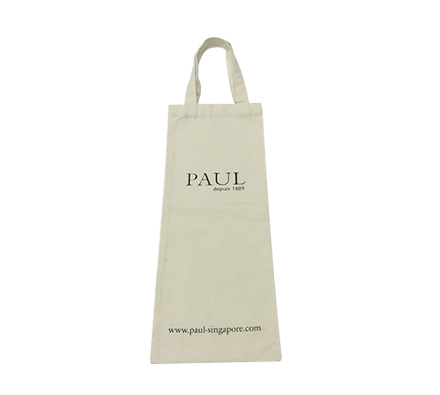 Canvas wine bag