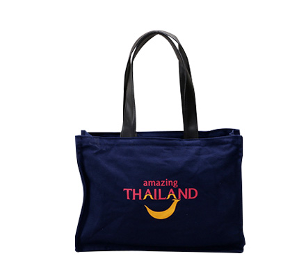 Pu handle bag