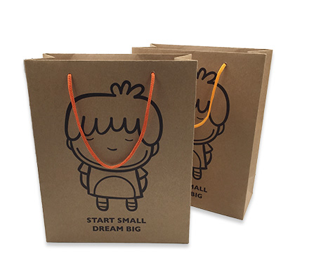 Brown kraft bag