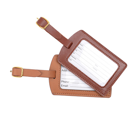PU luggage tag