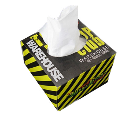 Square tissue box