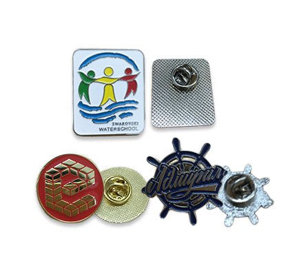 Enamel collar pin