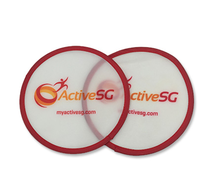 Polyester frisbee