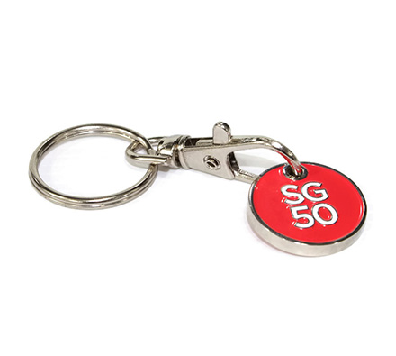 Metal keychain