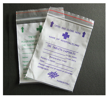 PVC ziplock bag